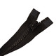 YKK Plastic Two-Way Open-End VISLON Zip, Black - 26" / 66cm